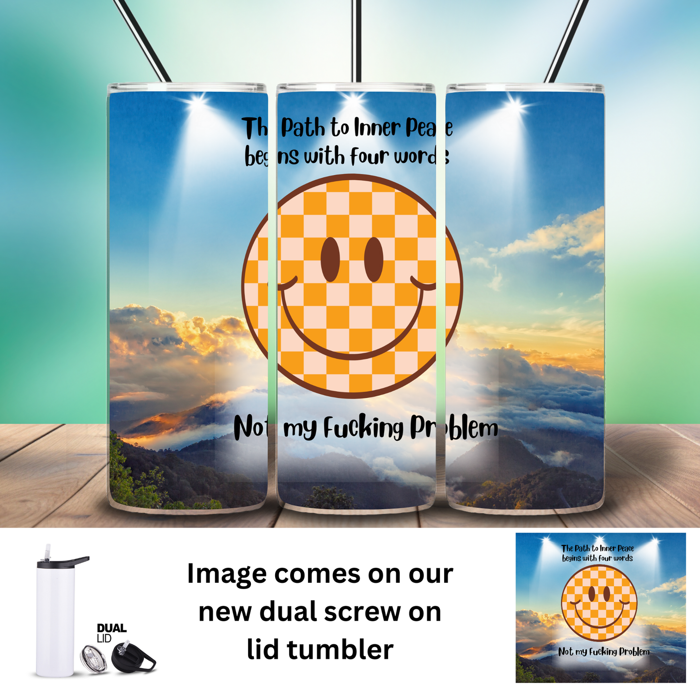 Tumbler | Sarcasm | Inner Peace