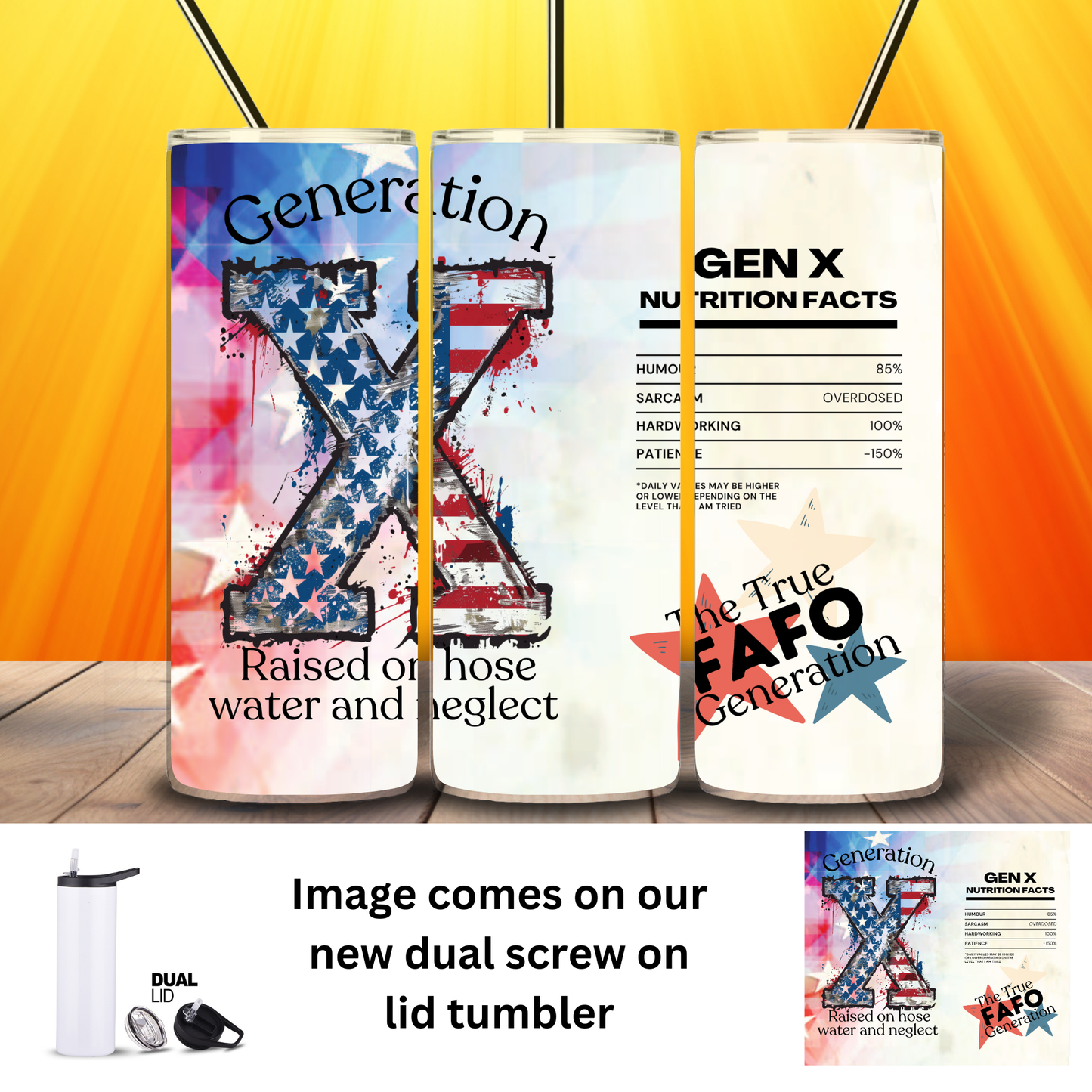 Tumbler | Sarcasm | Gen X