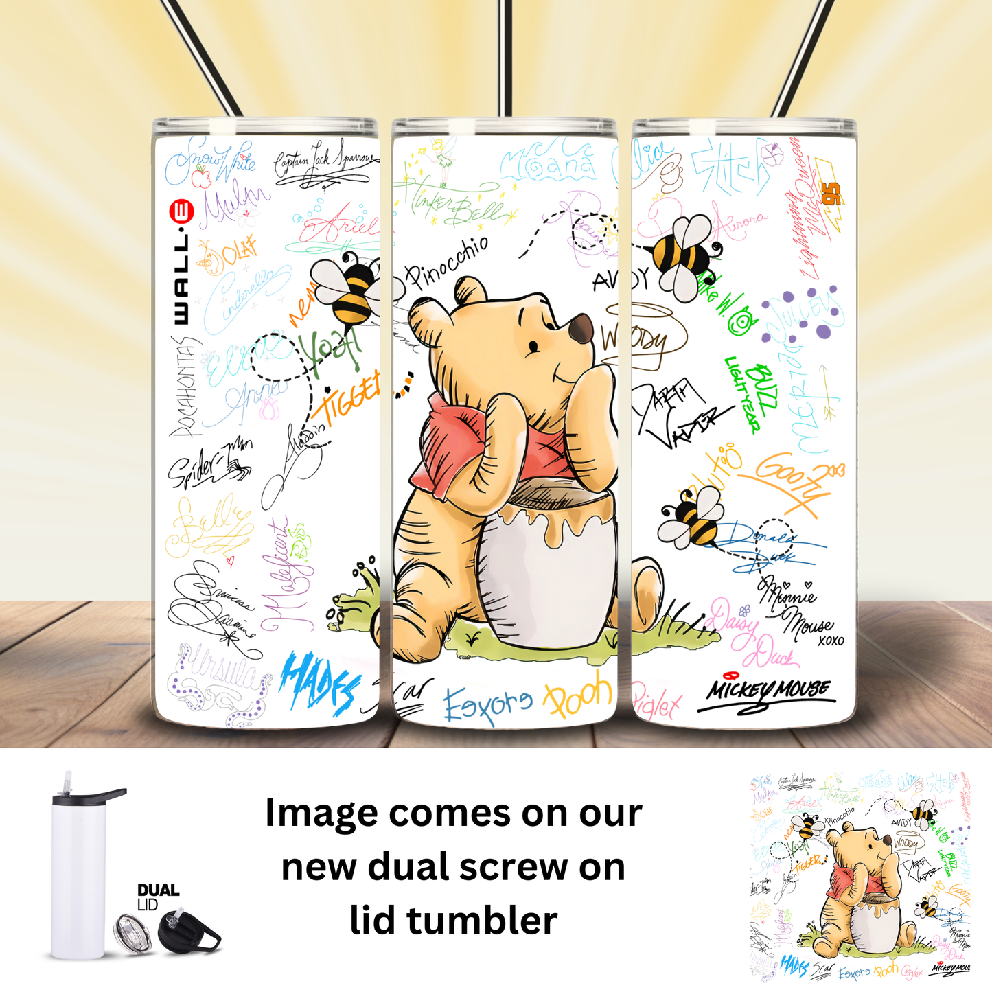 Tumbler | Character | Pooh Names