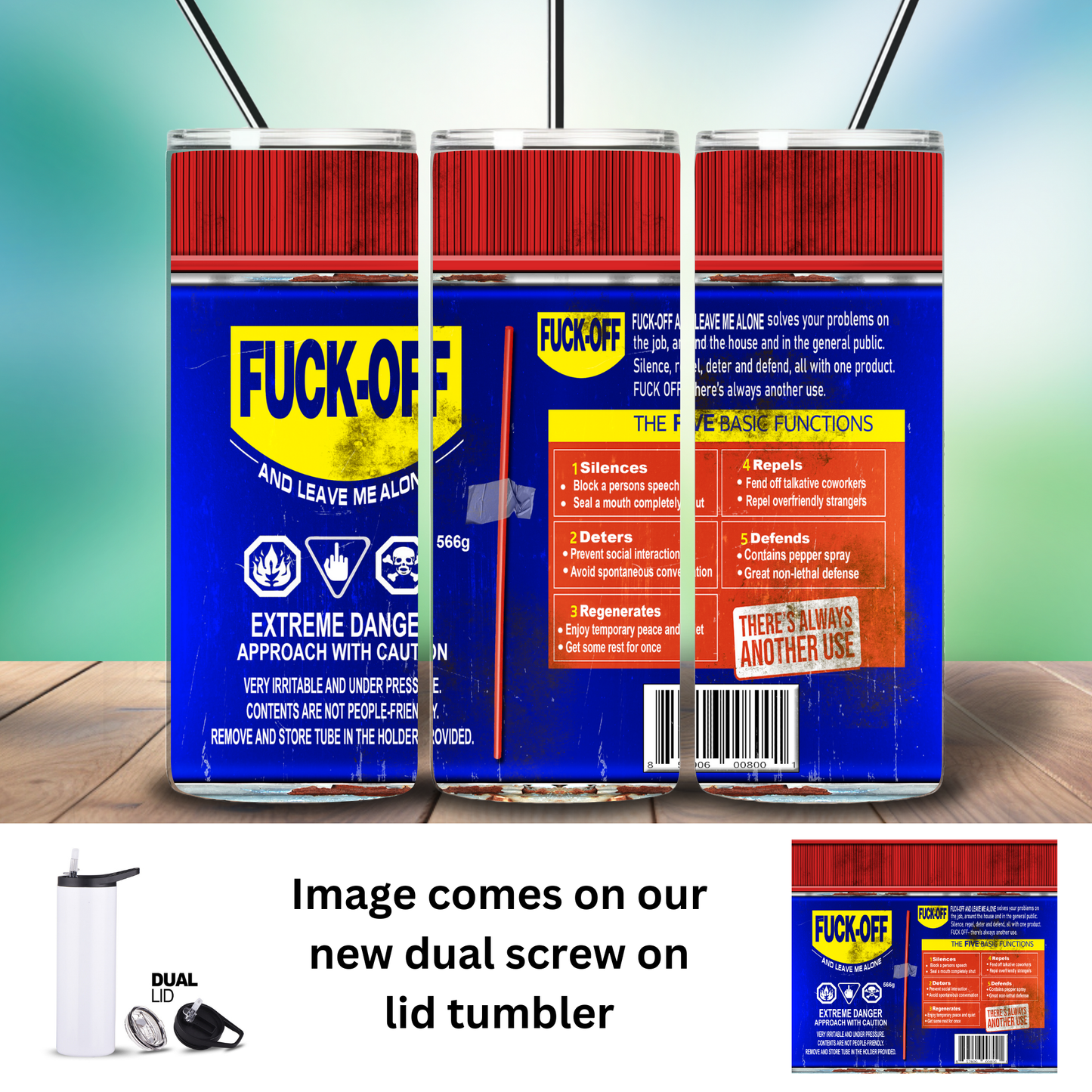 Tumbler | Sarcasm | Fuck-Off