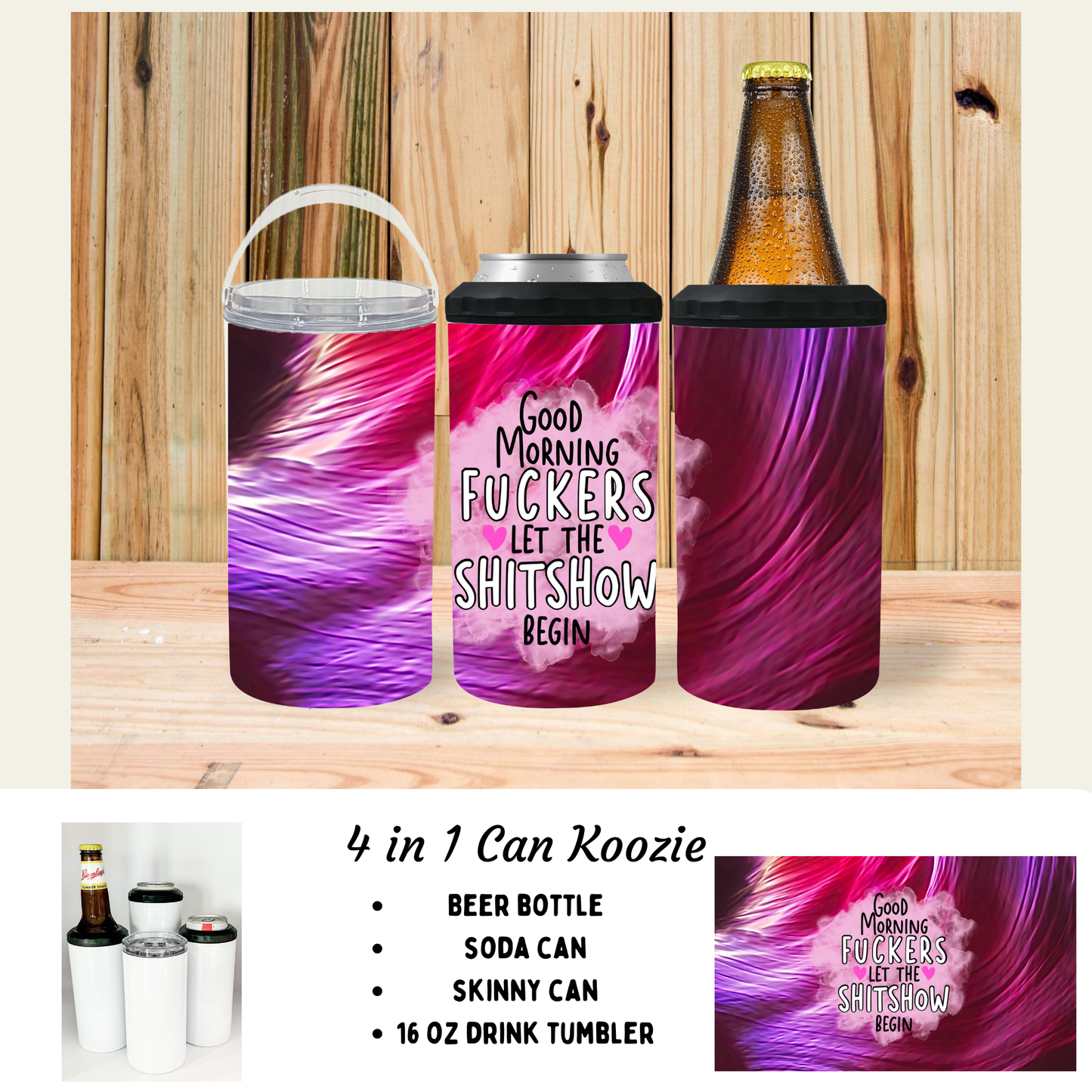 Koozie | Shitshow Pink