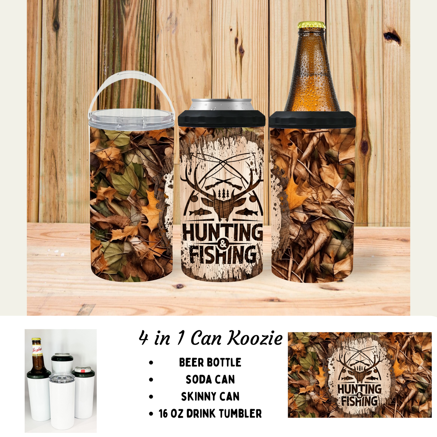 Koozie | Nature | Hunting & Fishing