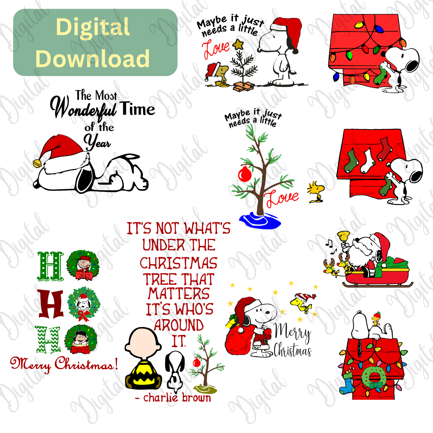 Digital Download | Snoopy Bundle