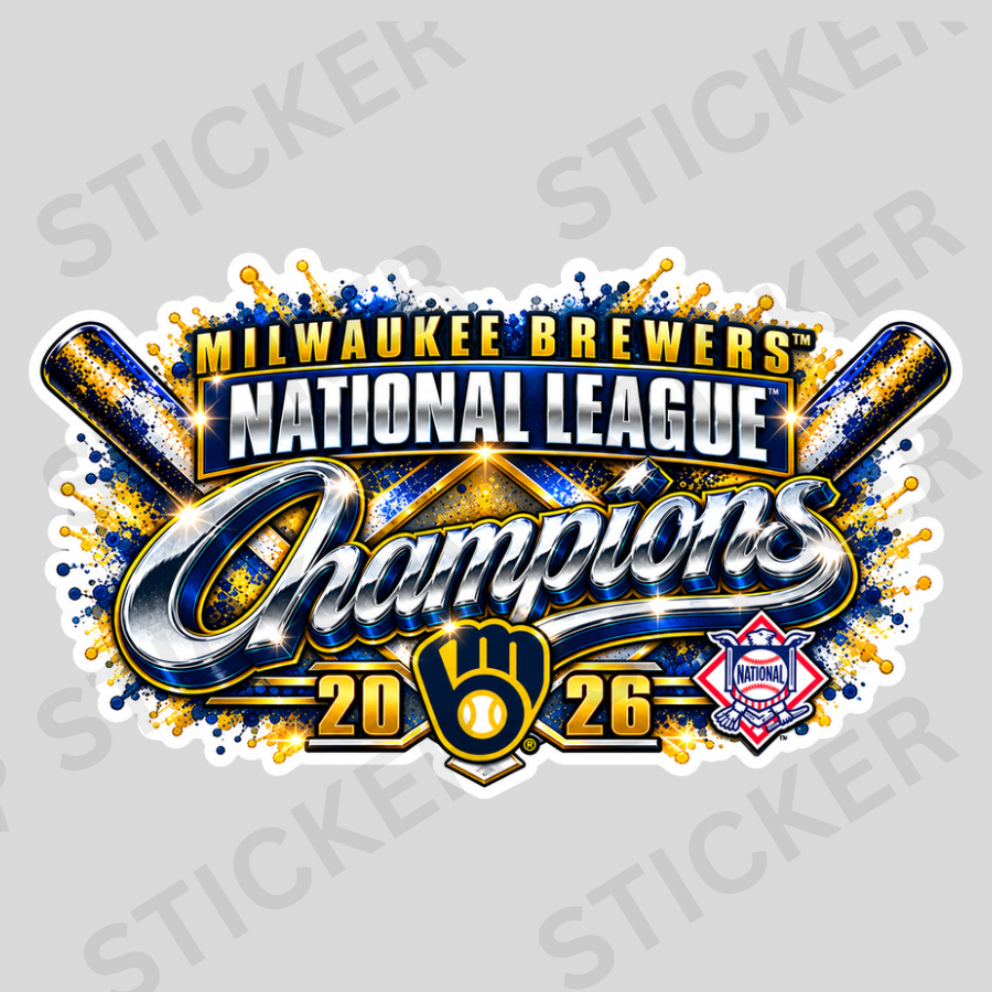Sticker | Brewer National League Champs