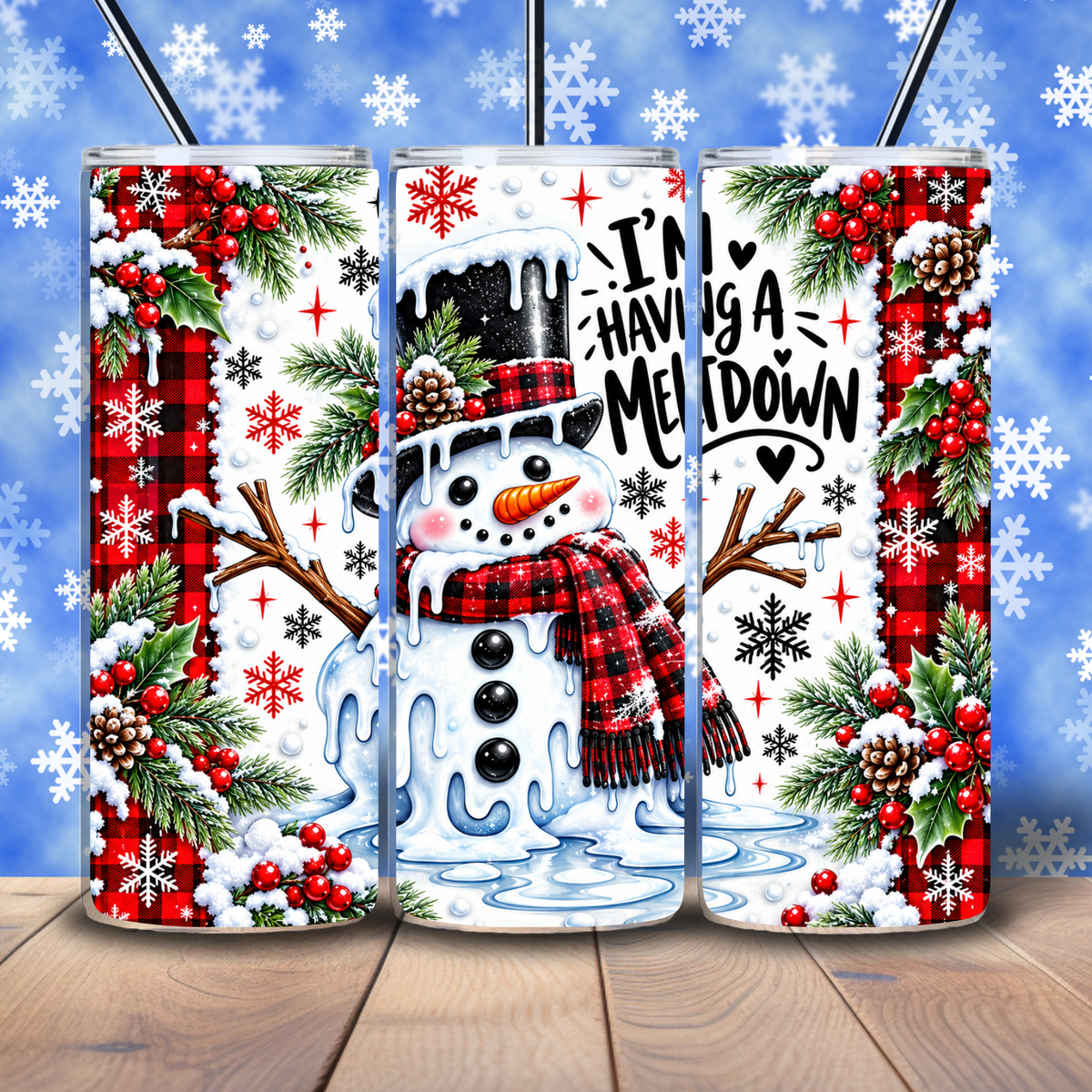 Tumbler | Christmas Having A Meltdown