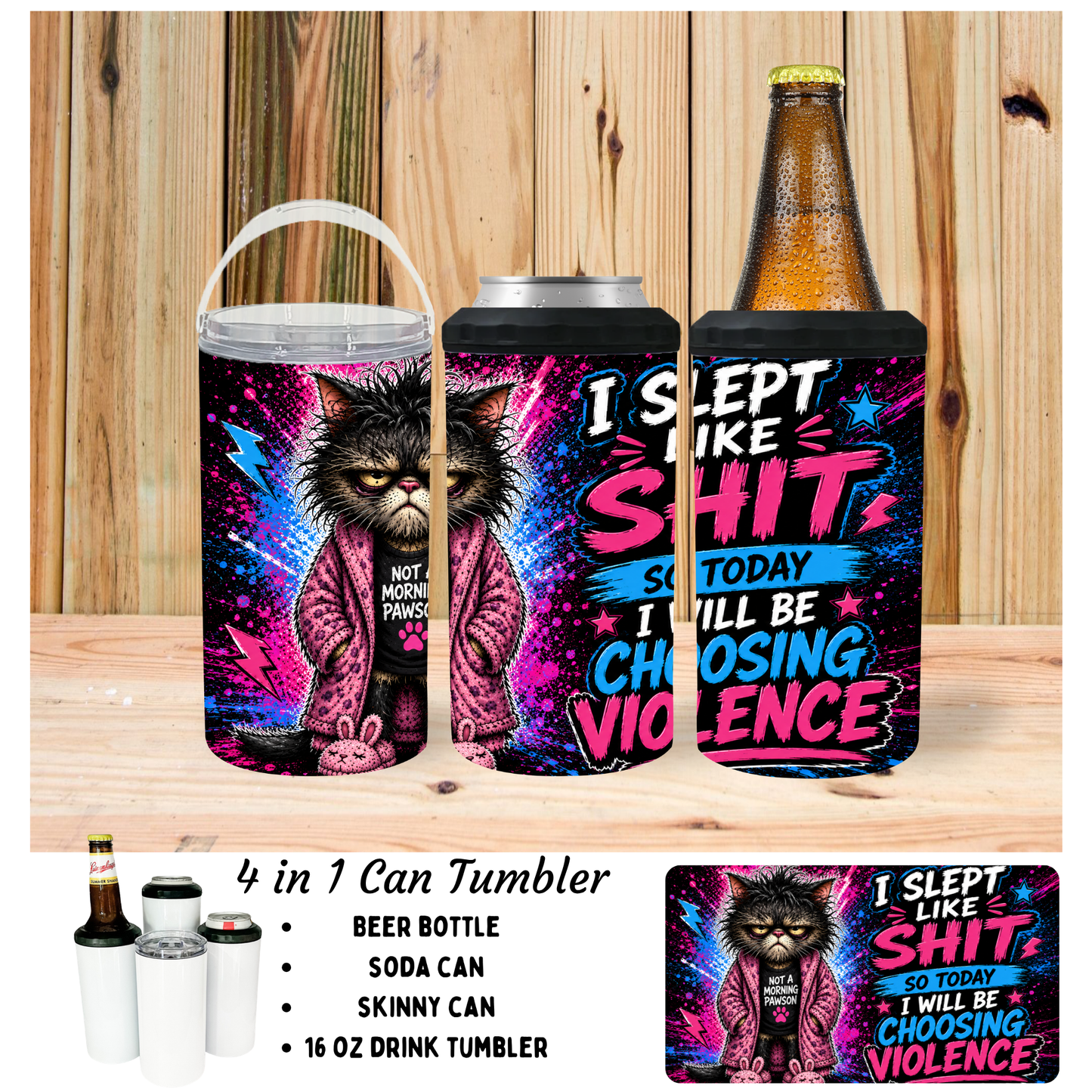 Koozie | Slept like shit