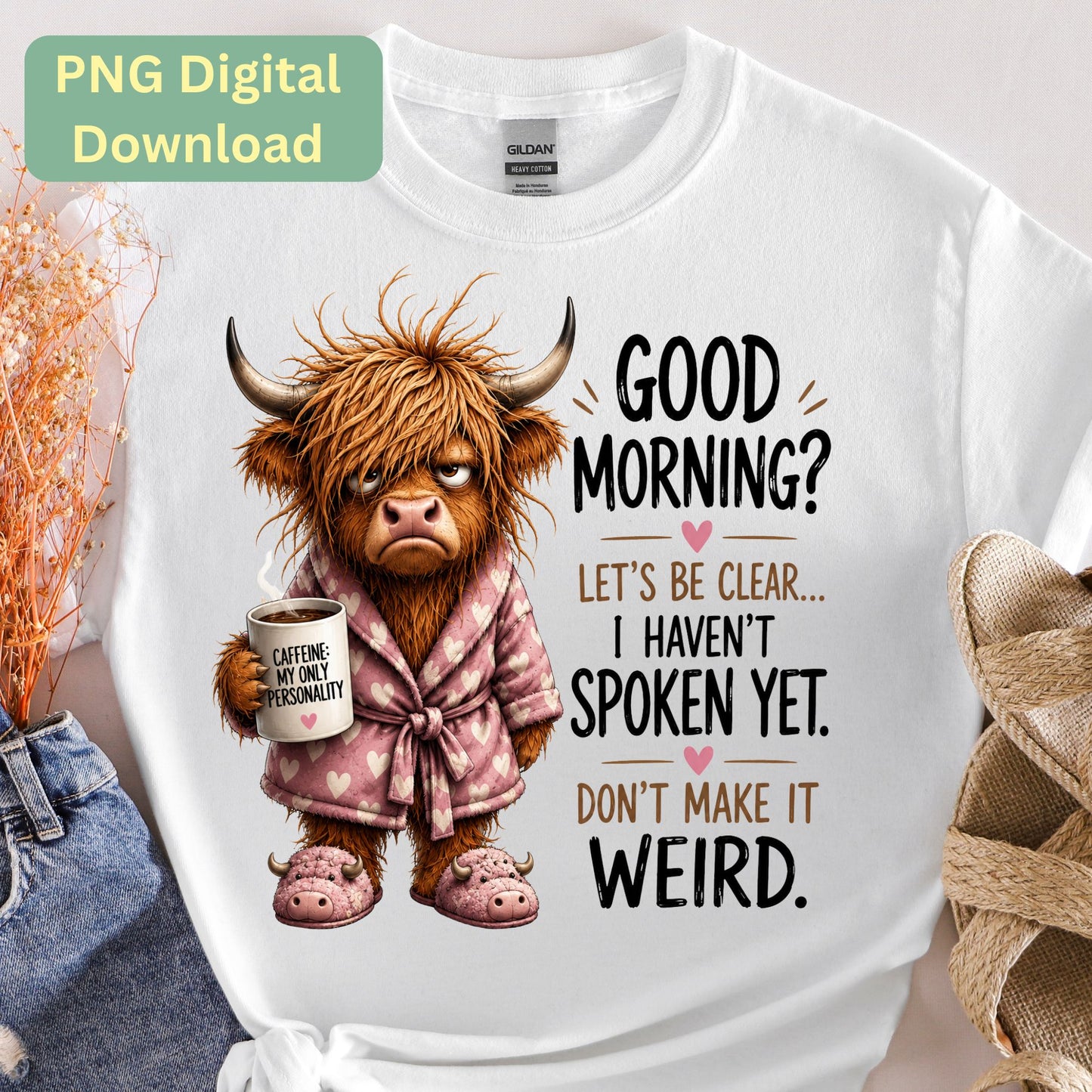 Digital Download - Clipart - Don't make it weird