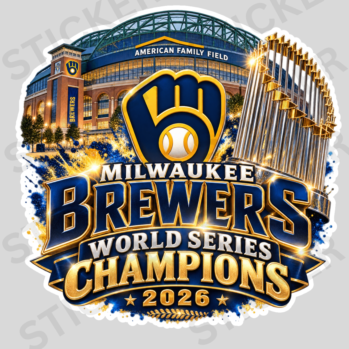 Sticker | Brewer World Series 2026 MKE