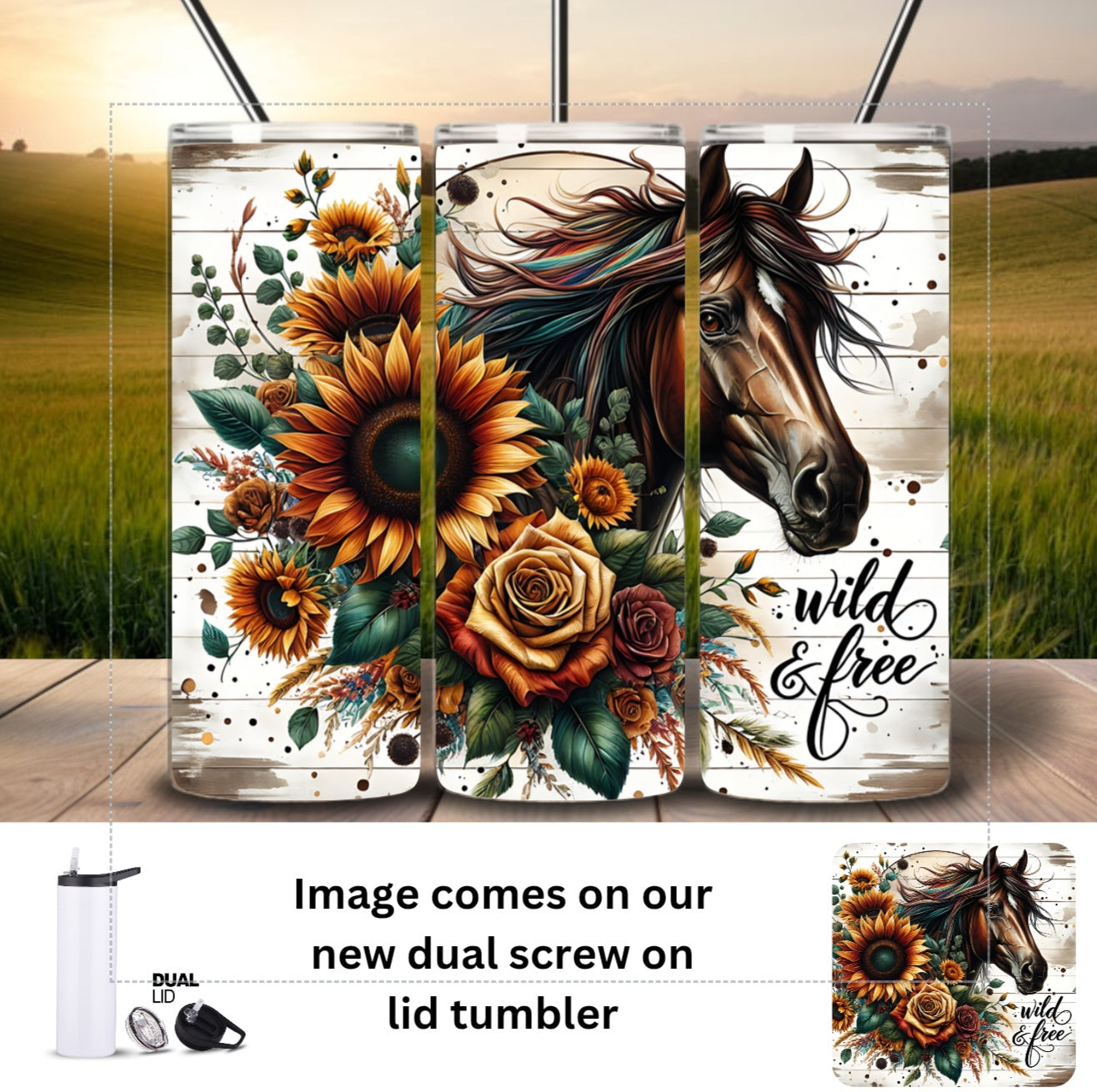 Tumbler | Rodeo | Wild & Free