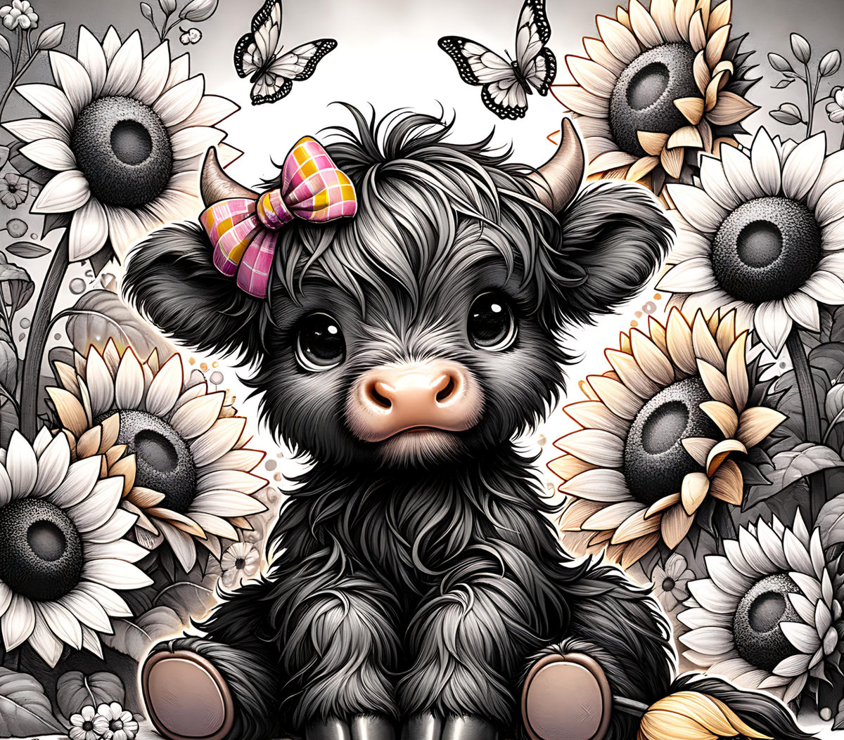Tumbler Highland Cows