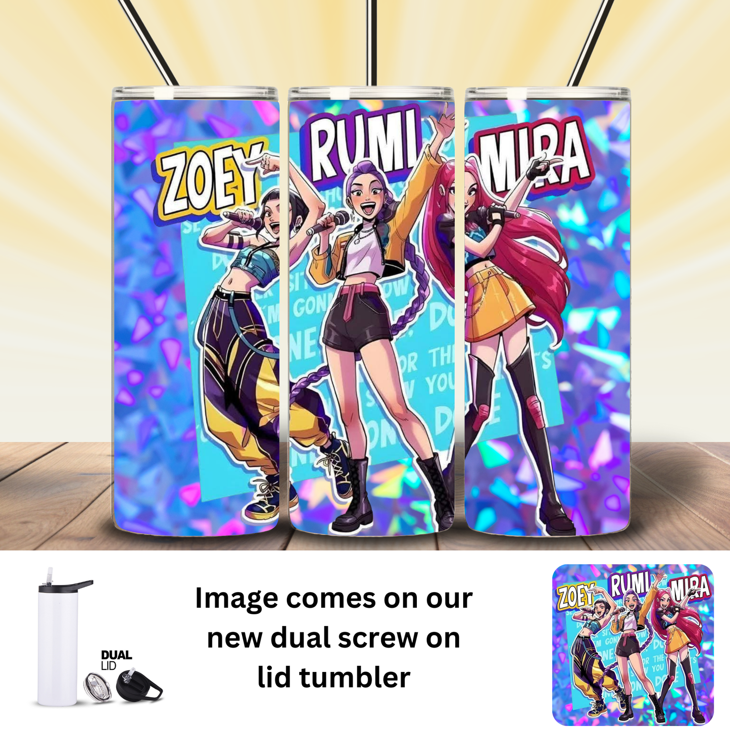 Tumbler | Character | Huntrix Zoey Rumi Mira