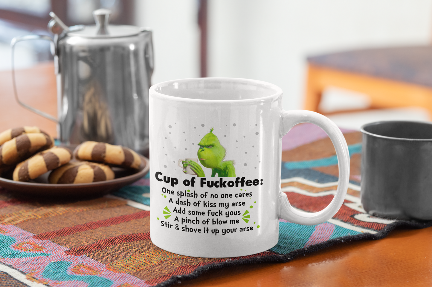 15 oz Coffee Mug - Grinch - Fuckoffee