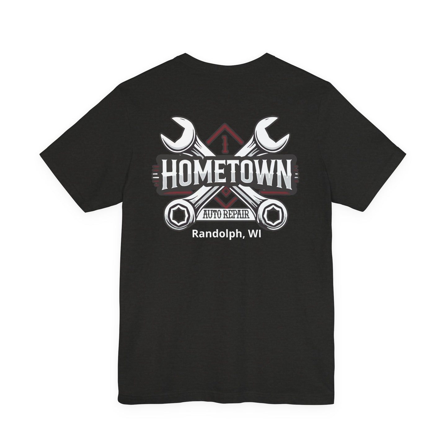 Hometown Auto Repair T-Shirt — Vintage Wrenches Garage Tee