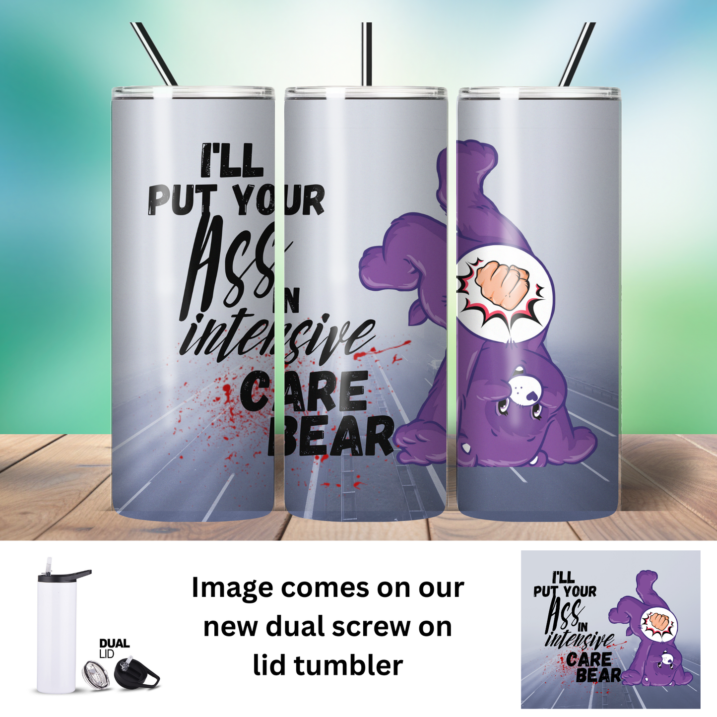 Tumbler | Sarcasm | SwearBear Intensive Care