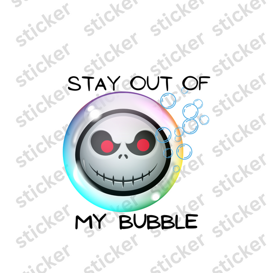 My Bubble Vinyl Sticker