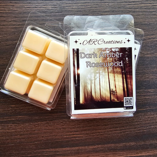 Wax Melt - Dark Amber Rosewood