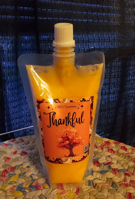 Squeeze Wax Pouches  - Thankful