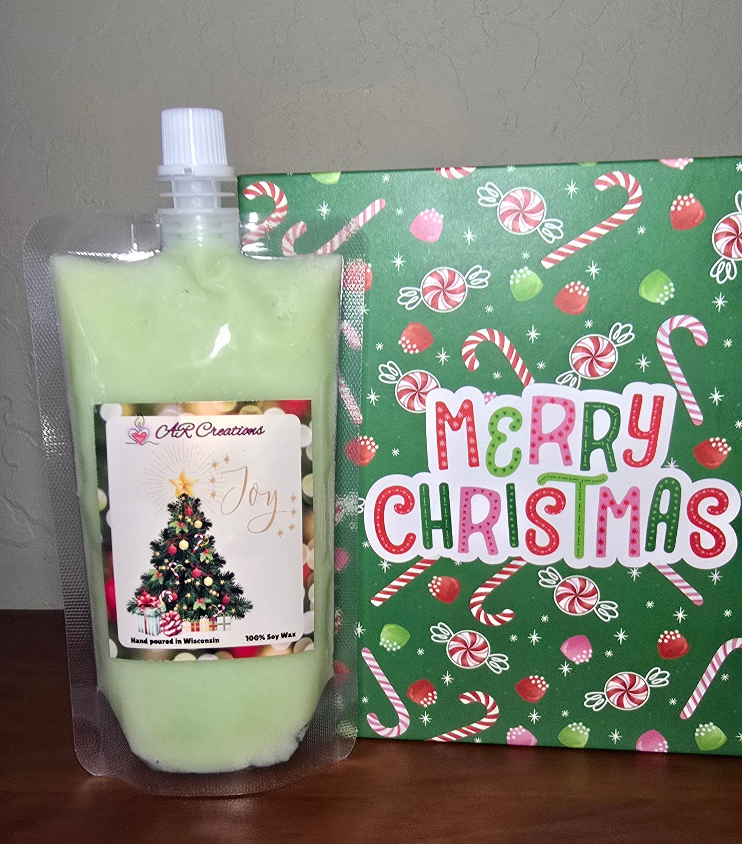 Squeeze Wax Pouches  - HOLIDAY SCENT - Joy