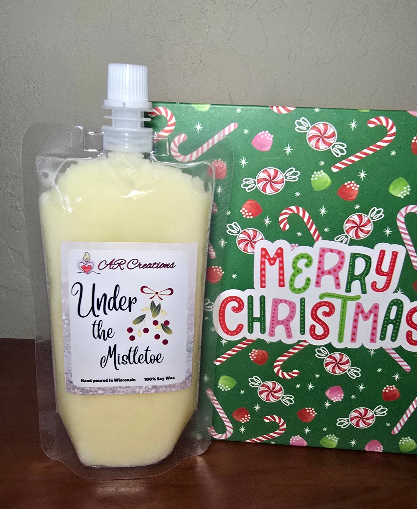 Squeeze Wax Pouches  - HOLIDAY SCENT - Under the Mistletoe