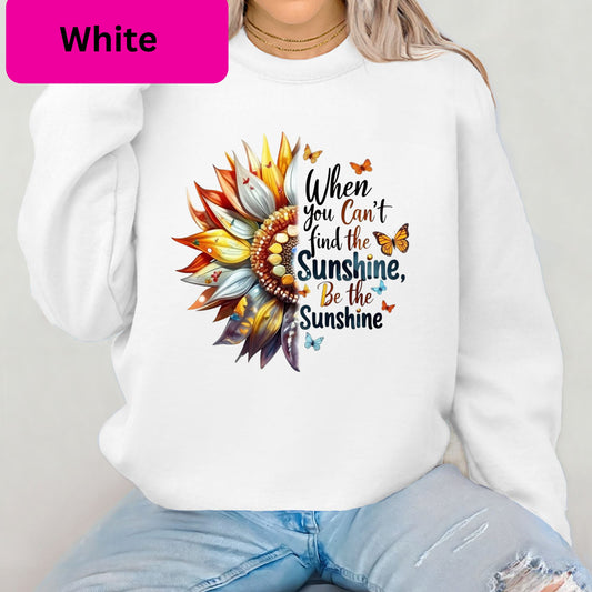 Sunflower 'Be the Sunshine' Crewneck Sweatshirt