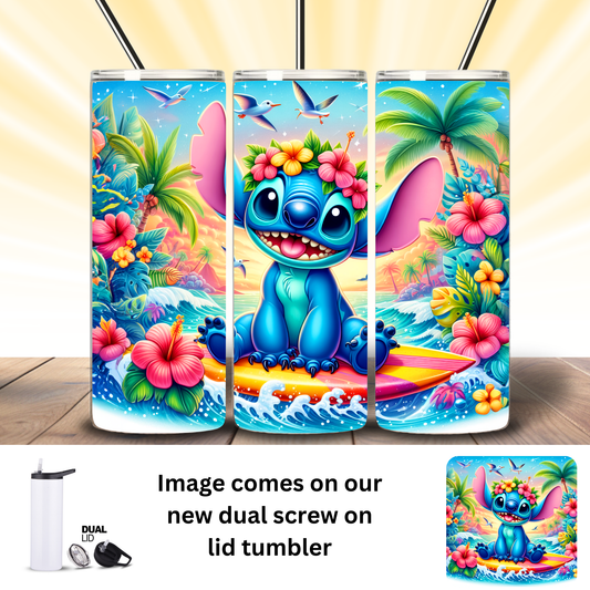 Tumbler | Character | Stitch Surf