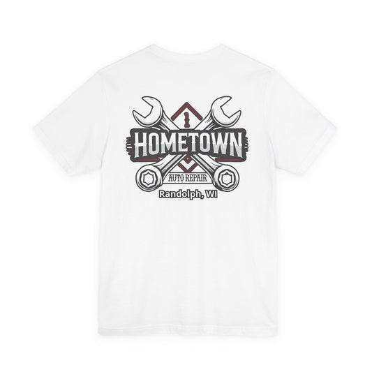 Hometown Auto Repair T-Shirt — Vintage Wrenches Garage Tee