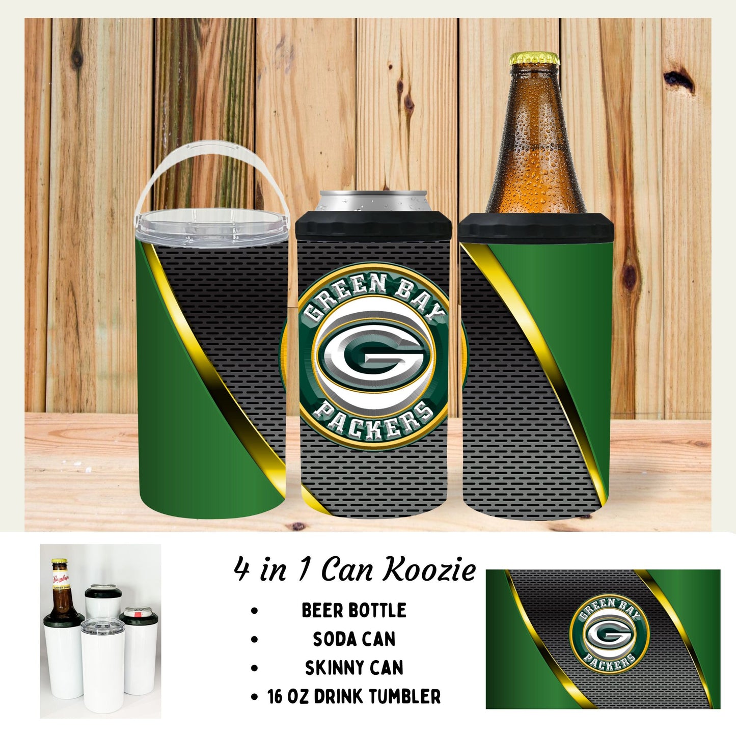 4 in 1 can cooler - Game Season Packers 2