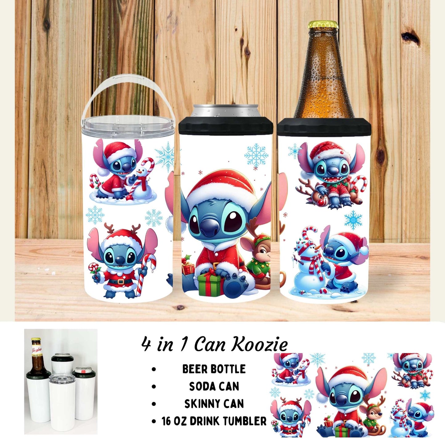 4 in 1 can cooler - STITCH