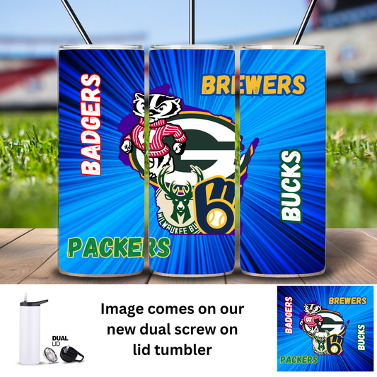 Tumbler | Sports | BrewBadgBuckPack
