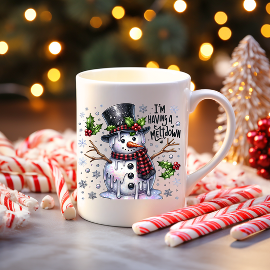 15 oz Coffee Mug -  Christmas - Having a Meltdown