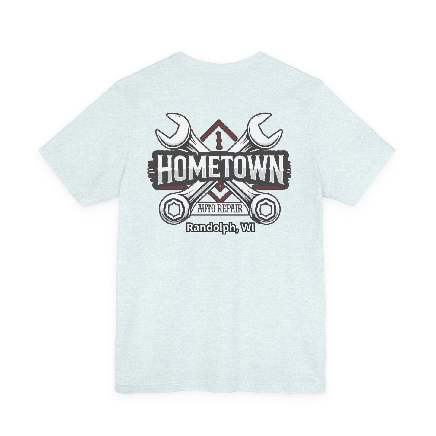 Hometown Auto Repair T-Shirt — Vintage Wrenches Garage Tee