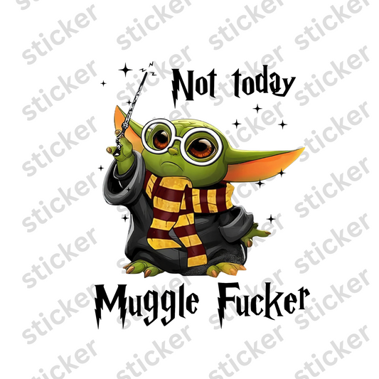 Muggle Fucker Vinyl Sticker