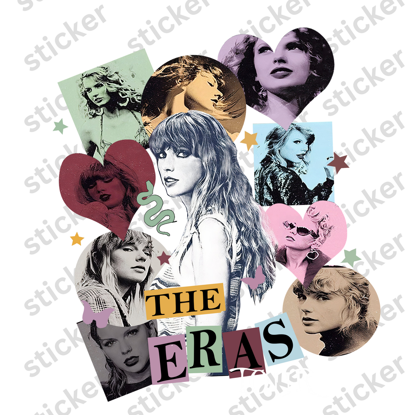 Eras Tour Vinyl Sticker