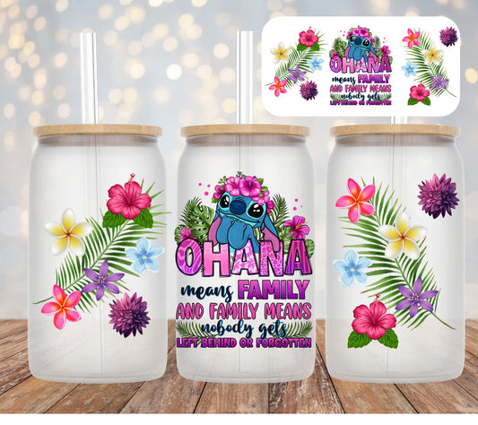 Libbey Glass - Ohana Stitch