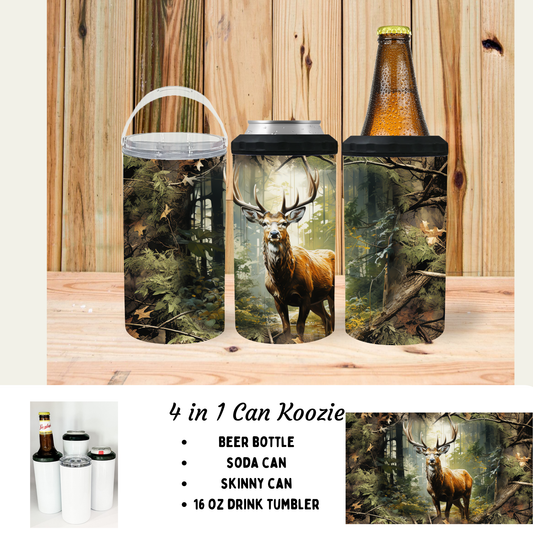 Koozie | Nature | Deer Woods