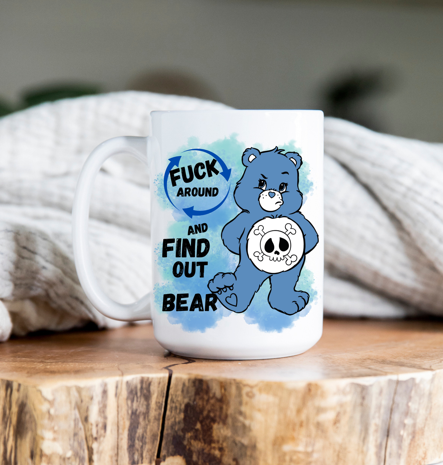 Coffee Mug | 15 oz | Care Bear | FAFO