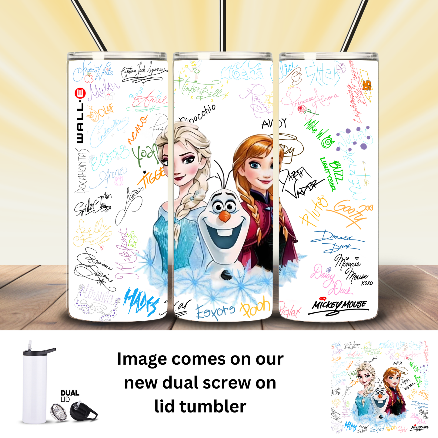 Tumbler | Character | Frozen Names