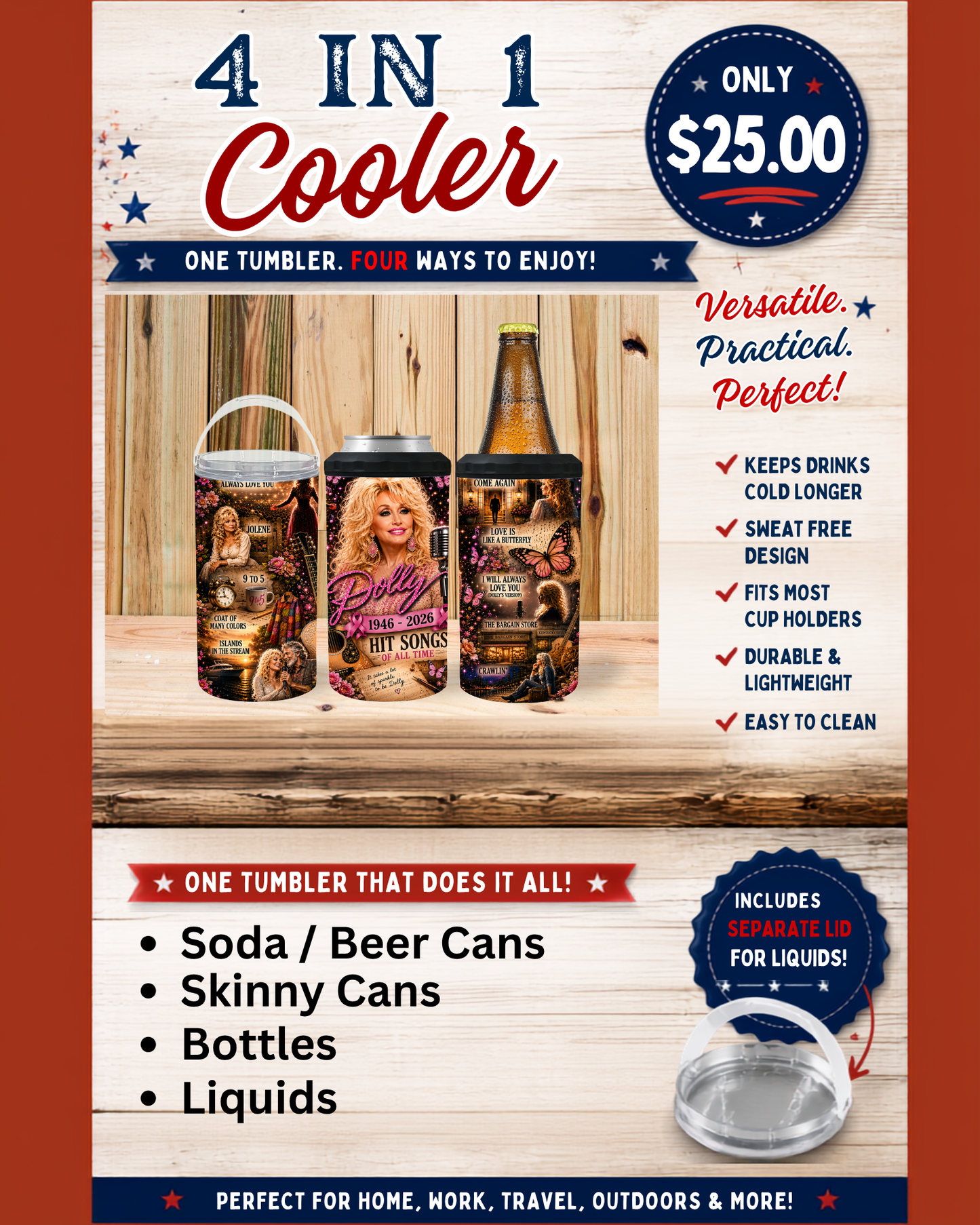 Koozie | Dolly Tribute