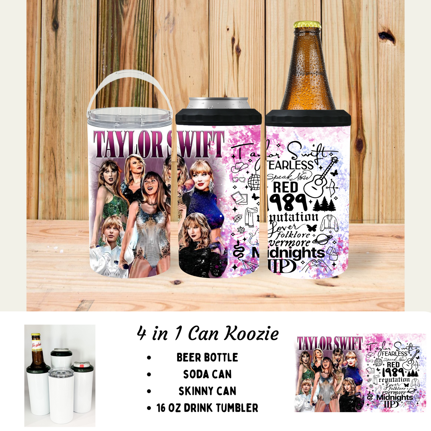 4 in 1 can cooler - Taylor Swift