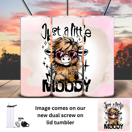 Tumbler | Highland Cow | Moody