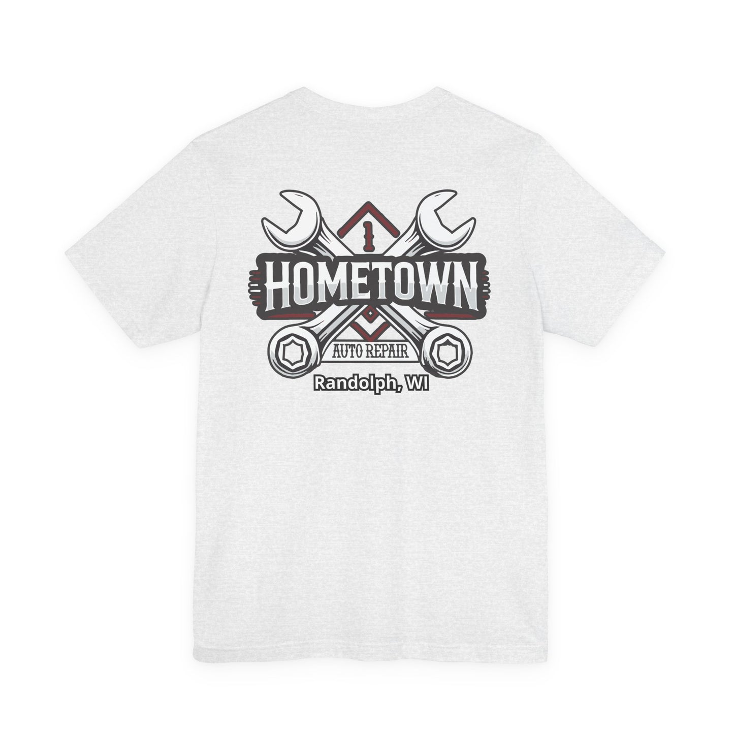 Hometown Auto Repair T-Shirt — Vintage Wrenches Garage Tee