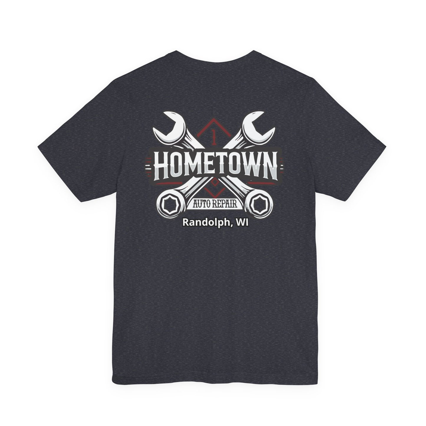 Hometown Auto Repair T-Shirt — Vintage Wrenches Garage Tee