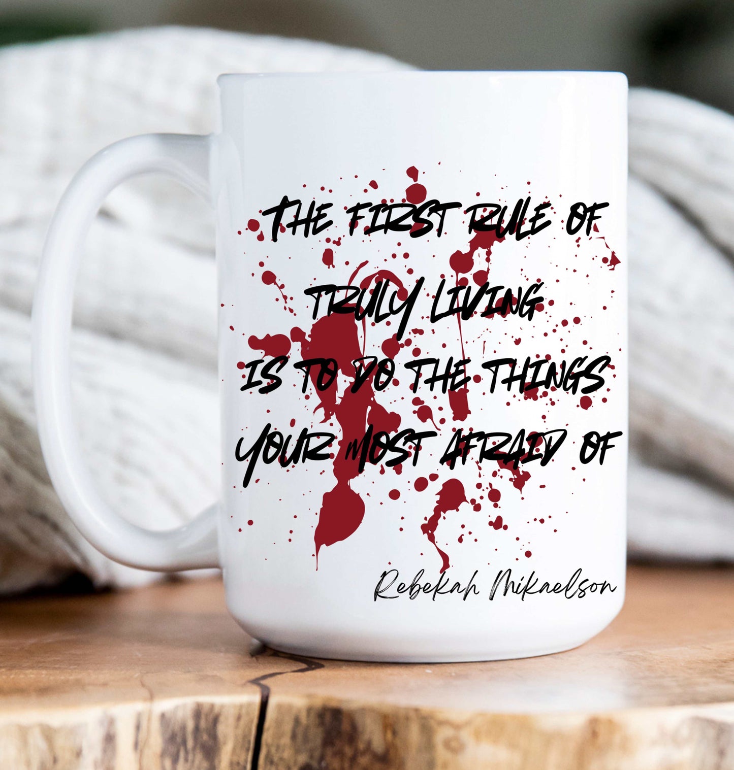 15 oz Coffee Mug -  Vampire Diaries Quotes (variations)