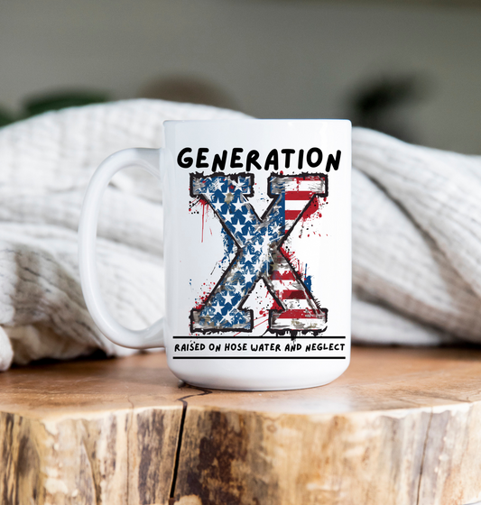 15 oz Coffee Mug -  Generation X