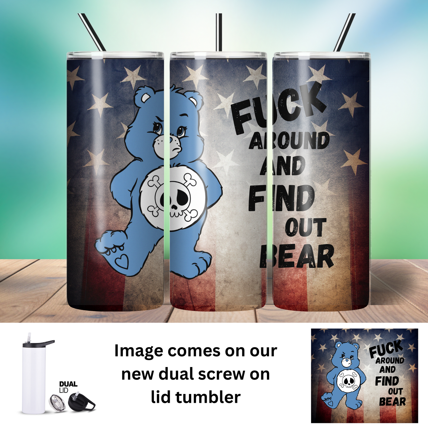 Tumbler | Sarcasm | SwearBear FAFO