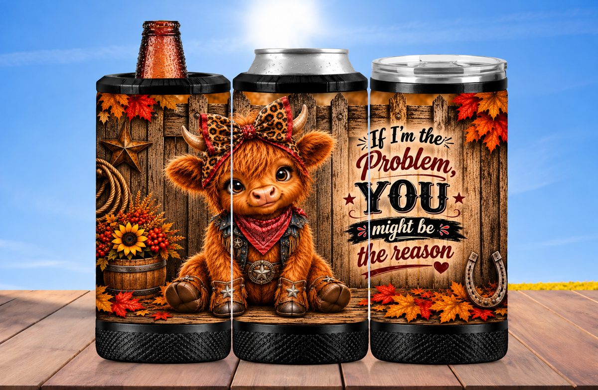 4 in 1 Speaker | Highland cow If I'm the problem