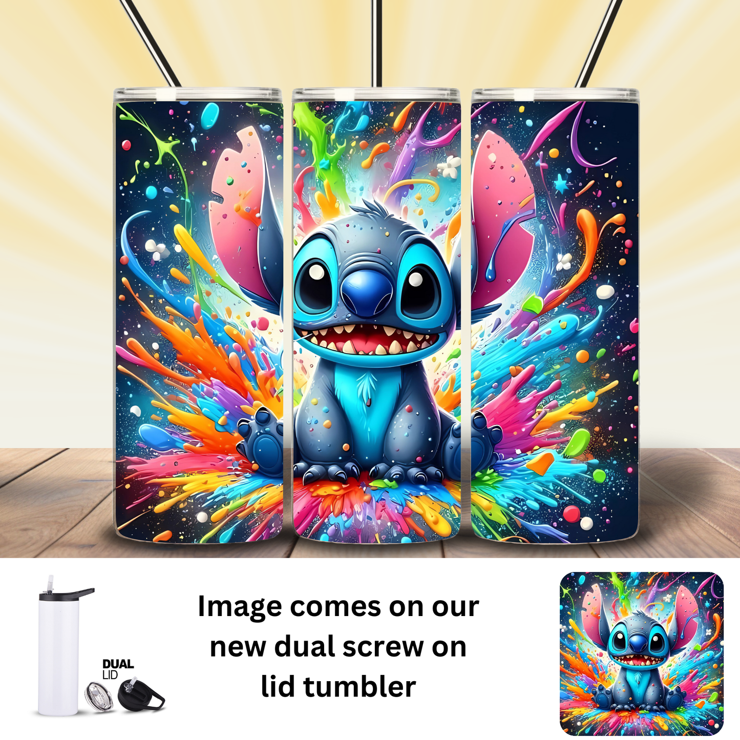 Tumbler | Character | Stitch Colors