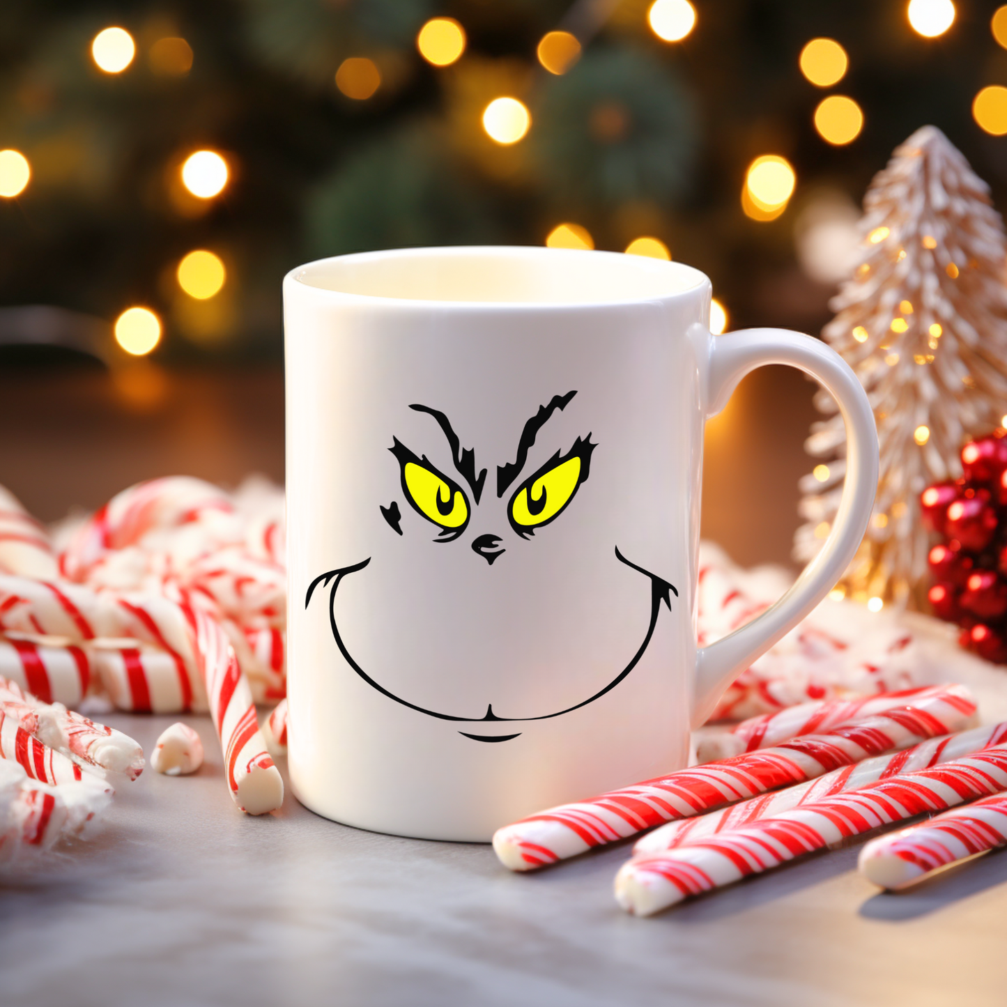 15 oz Coffee Mug - Christmas - I'm a Real Grinch Before my Coffee