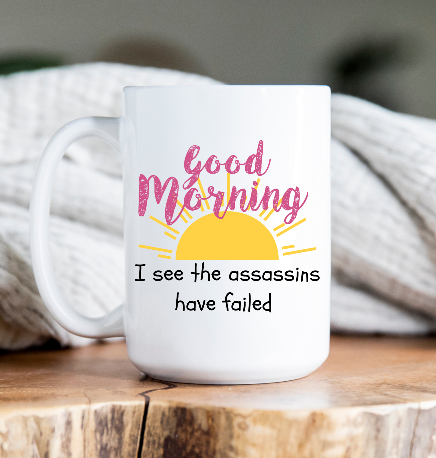Coffee Mug | 15 oz | Good Morning