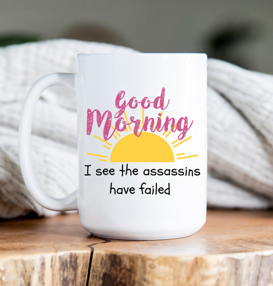 Coffee Mug | 15 oz | Good Morning